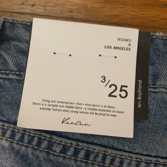 KanCan 90’s Boyfriend Distressed Jeans - Picture 3 of 3